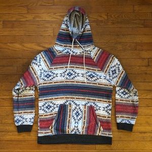 Men’s Brooklyn Cloth Tribal Print Hoodie